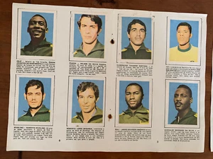 1970 Sete Cores Defect Sticker Album Pele, Rivelino World Cup Album Mexico - Picture 1 of 10