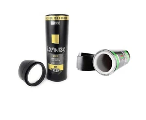 STASH SAFE CAN LYNX BODY SPRAY HIDDEN DIVERSION SECRET HIDING BOTTLE DEODORANT - Picture 1 of 33