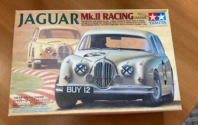 Tamiya Jaguar Mk. II Racing model kit 1/24 - Immagine 1 di 4
