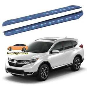 Fixed Running Boards Side Steps Pedal Nerf Bar Fits for Honda CRV CR-V 2017-2022 - Picture 1 of 13