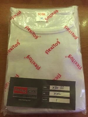 FLEXITOG X30 SS MENS WHITE THERMAL TOP XXL NEW - Image 1 of 2