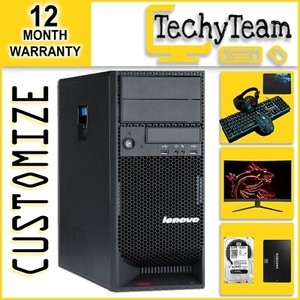 Gaming Desktop Computer PC Quad Core 3.2Ghz 8GB 500GB SSD Nvidia GT1030 2GB GTX 