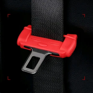 Cubierta antiarañazos de silicona con clip para cinturón de seguridad para automóvil SUV para automóvil accesorios seguros - Imagen 1 de 6