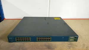 Cisco Systems WS-C3550-24PWR-SMI 24-10/100 inline power + 2 GBIC ports - Photo 1/1