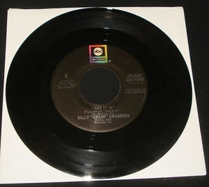BILLY "CRASH" CRADDOCK - RUB IT IN - 1974 ABC 45 USA  Country Western - Picture 1 of 1