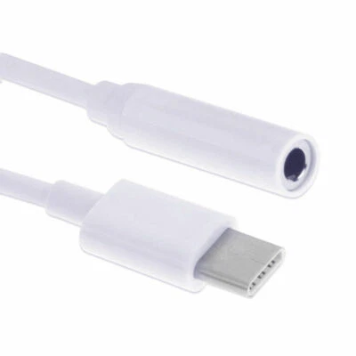 USB Type C to 3.5mm AUX Audio Headphone Jack Cable Adapter For All Samsung Phone - Image 1 of 4