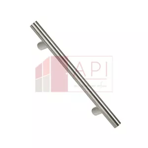 Lenker Runder Gerade Edelstahl Satin für Tor Fensterrahmen - API - Bild 1 von 6