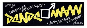 Dendemann - Vom Vintage Verweht - Aufkleber / Sticker - Promoaufkleber s. Bild - Bild 1 von 1