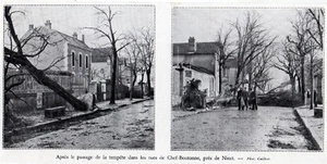 1935 -- PASSAGE DE LA TEMPETE SUR CHEF BOUTONNE C538 - Picture 1 of 1