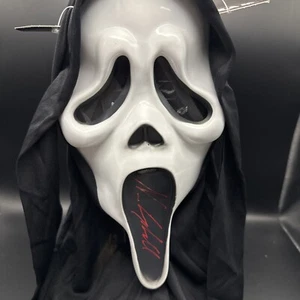Fun World Scream Mask Signed By Neve Campbell Ghostface JSA COA Sidney - Picture 1 of 4