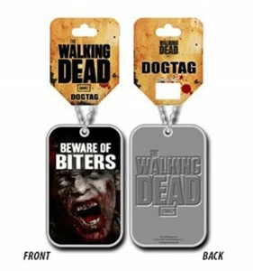 The Walking Dead: Beware of Biters - Dog Tag Anhänger - Bild 1 von 1