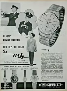 PRESSEWERBUNG 1963 PRÄZISIONSUHR SUPREMATIE 21 RUBIS R.PHILIPPE & C° - Bild 1 von 1