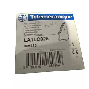 NEW GENUINE TELEMECANIQUE LA1 LC025 ADD ON BLOCK LA1-LC025 - Picture 1 of 2