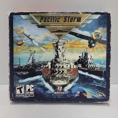 Pacific Storm PC CD-ROM Video Game Software Video Game NEW SEALED Naval War Game - Image 1 of 4
