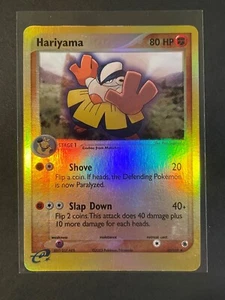 Pokemon Hariyama 33/109 Ruby & Sapphire Reverse Holo Uncommon LP/MP - Picture 1 of 2