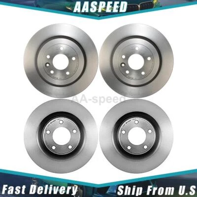 Rotores de freio dianteiro traseiro para Ford Edge 2014 2013 2012 2011 Brembo - Imagem 1 de 4