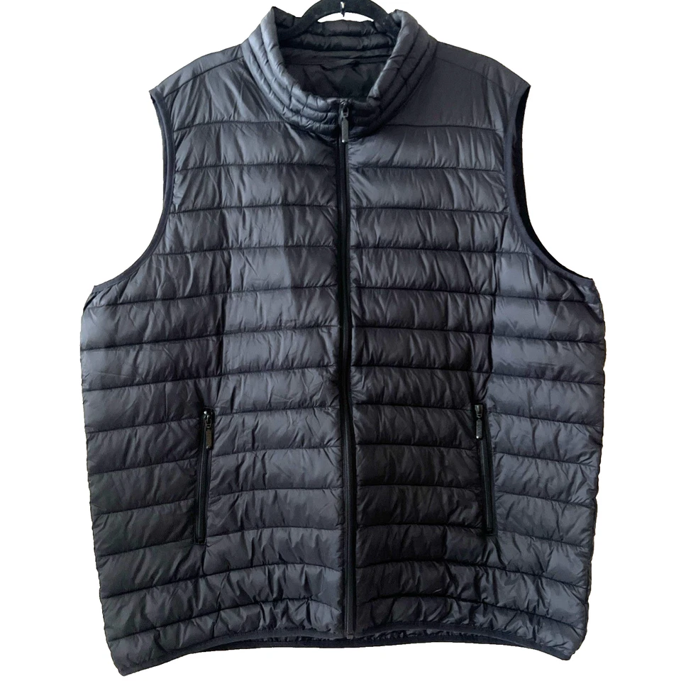 Andrew Marc мужской размер X-Large черный пуховик жилет, негабаритный и в состоянии A + - Изображение 1 из 4