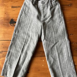 EUC Little Boys Janie & Jack Wool Blend Dress Trouser Pant-Size 3