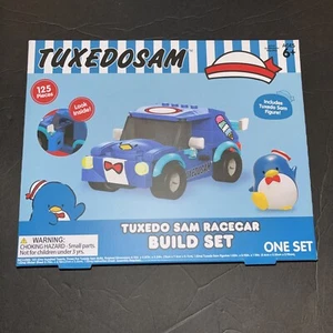 NEW Hello Kitty Tuxedo Sam building block set 125 pieces Racecar & Figure - Picture 1 of 11