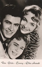 >>>ORIGINAL POSTKARTE- POSTCARD <<<CONNY FROBOESS UND REX GILDO - Elke Arendt