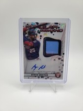 2023 Topps Pristine Popular Demand #DPAR-BB Byron Buxton Autograph Relic Patch