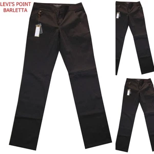 Pantaloni donna le colonial cotone elasticizzato elegante marrone taglia 46 50 - Picture 1 of 9