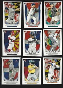2014 BOWMAN PROSPECTS - RC'S 1st cards - STATE & HOMETOWN FLAG PARALLEL - U PICK