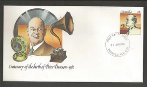AUSTRALIA - 1982 PETER DAWSON BIRTH CENTENARY - PRE STAMPED ENVELOPE - F.D.C. - Bild 1 von 1