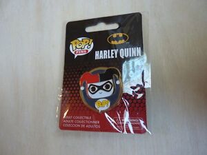 Funko Pop ! Épingles DC Comics Universe Harley Quinn, épingle revers adulte de collection