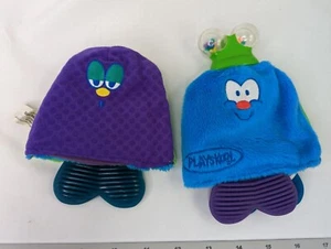 Playskool Inside Out Friends Plush Teether Toy 5.5 Inch 2001 Lot of 2 - Picture 1 of 9