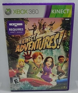 XBOX 360 KINECT ADVENTURES! Spiel 2010 Rated E komplett mit Sensorkalibrierungskarte - Bild 1 von 6