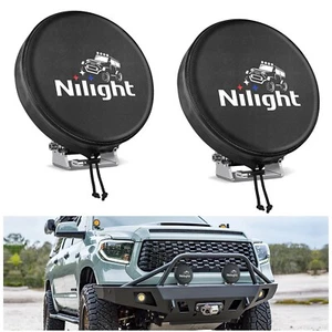 Nilight 5.75inch Round Offroad Pod Light Cover 6 Inch Diameter Protective Cover - Picture 1 of 9