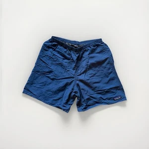 Patagonia Baggies Shorts Mens M Blue 5” Mesh Lined Nylon Outdoor Hiking Swimming - Picture 1 of 9
