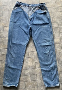 Vintage Ozark Mountain Jeans Bareback Western Damengröße 17/18 Schrittlänge 34 hergestellt in den USA  - Bild 1 von 17