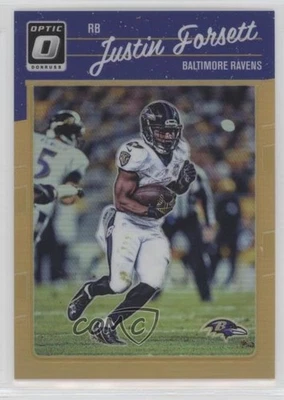 2016 Donruss Optic Orange /199 Justin Forsett #8 - Image 1 of 2