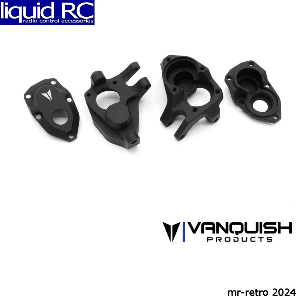 Vanquish Products 08640 F10 Aluminum Front Knuckles Black Anodized - Image 1 of 1