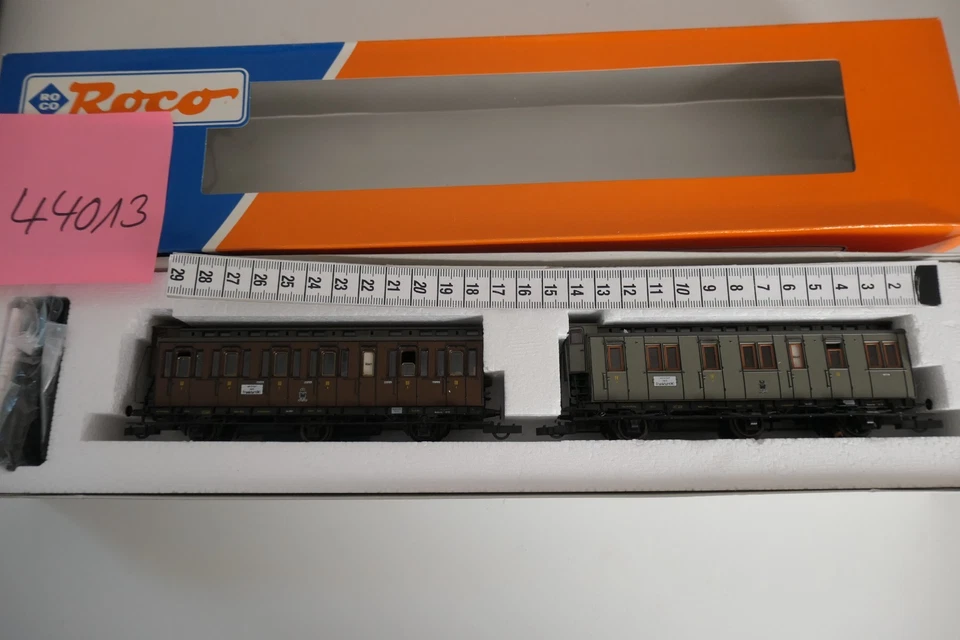 Roco H0 Art 44013   Abteilwagen III und IV Klasse neuw. aus Sammlung, OVP - Bild 1 von 1