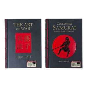 The Art of War Sun Tzu & Code of the Samurai Book Set Hardcover Collectible - Bild 1 von 4