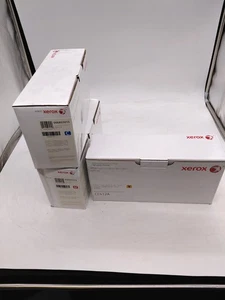 XEROX REPLACEMENT CARTRIDGE FOR LASER PRINTER LASERJET CYAN YELLOW MAGENTA - Picture 1 of 4