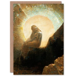 Odilon Redon Art Card Melancholy Portrait of a Woman - Bild 1 von 6