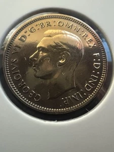 Farthing 1941 George VI coin item 4280 - Picture 1 of 2