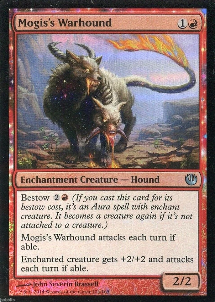 MTG - Journey into Nyx - Mogis's Warhound - Foil - NM - Image 1 of 1