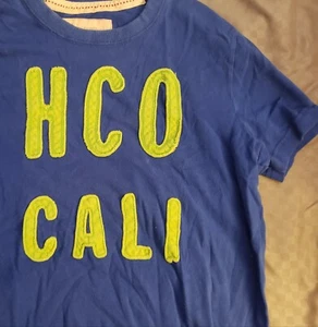 HOLLISTER T-Shirt blau Rundhals GR: SMALL N116 - Bild 1 von 2