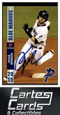 Jesse Winker 2015 Grandstand Pensacola Blue Wahoos #32 TTM/IP Signed Autographed