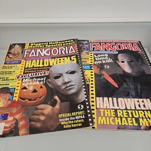 FANGORIA - Horror Magazine - HALLOWEEN - Issue 79 (1988) and 88 (1989) - Picture 1 of 11