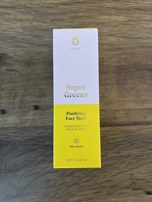 BYBI Beauty - Super Greens Purifying Face - Balance Mask 60ml - RRP £20 Boxed - Image 1 of 2