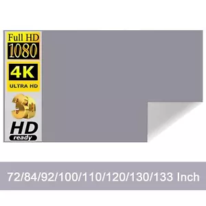 Projection Screen Cloth 3D Reflective Fabric Cloth LED Projector Beamers Accesso - Picture 1 of 12
