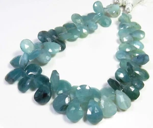 Grandidierita Verde Facetado Pera Gemas Cuentas 8-11mm 8" Hebra Cuentas Naturales LC-925 - Imagen 1 de 6