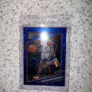 2021-22 Donruss Optic Blue Velocity #116 Dejounte Murray