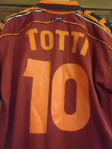 Maglia calcio originale Diadora As Roma taglia XL Francesco Totti 1998 - 99 - Foto 1 di 8
